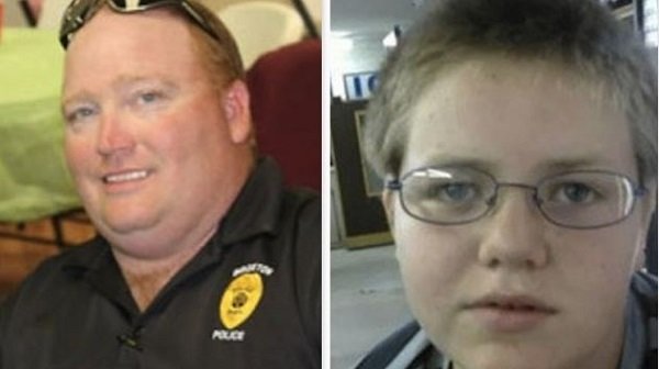 Deputy Michael Vickers and Dakota Corbitt