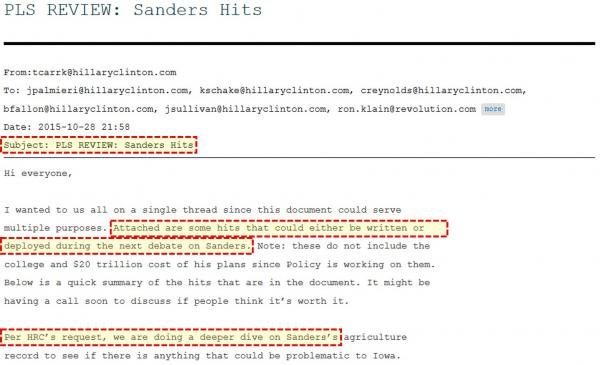 Click to enlarge Podesta email 5