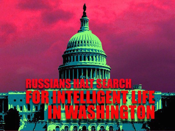Russia intelligent life Washington