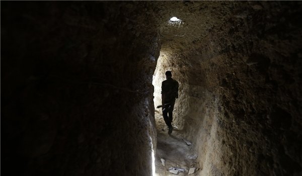 terrorist tunnel system