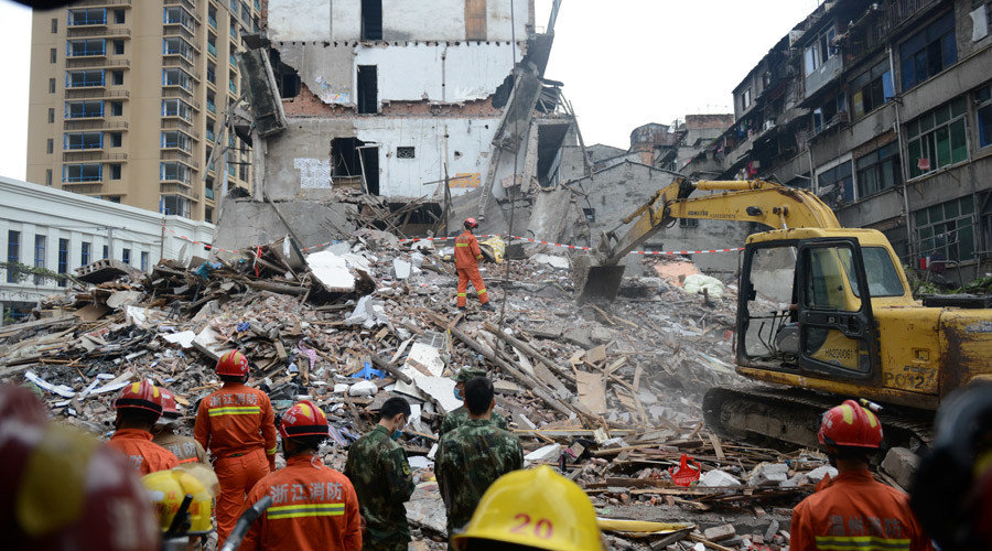 china building collapse