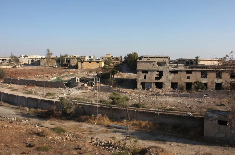 Aleppo destruction