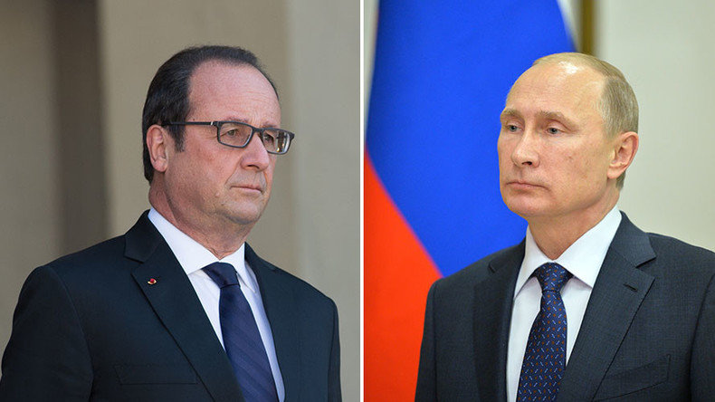 Hollande and Putin
