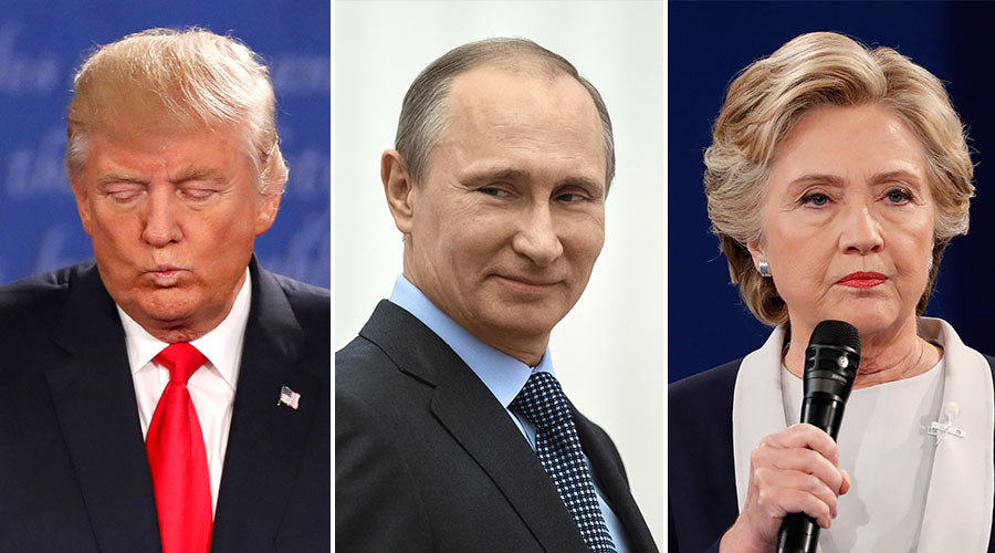 Trump, Putin, and Clinton