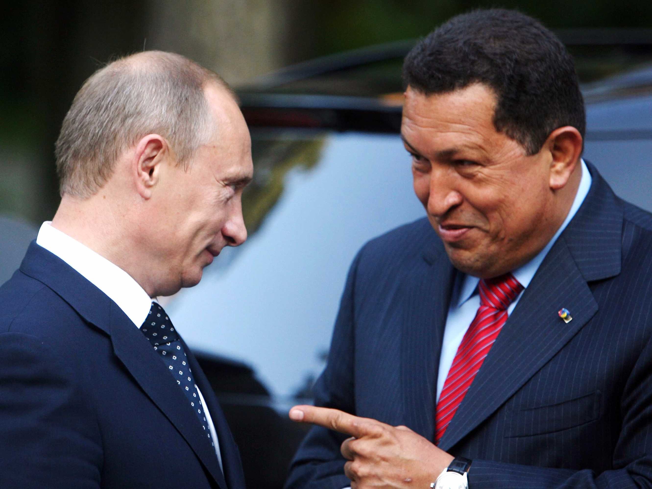 Putin Chavez