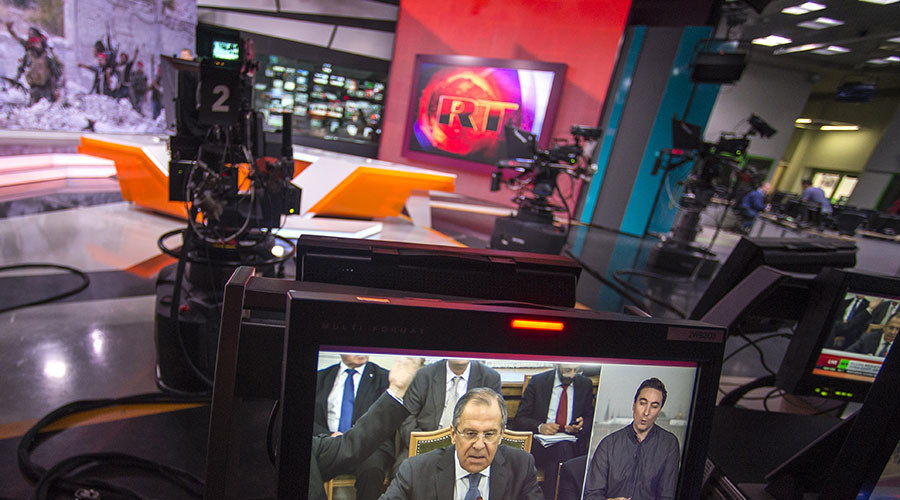 Click to enlarge RT Germany newsroom