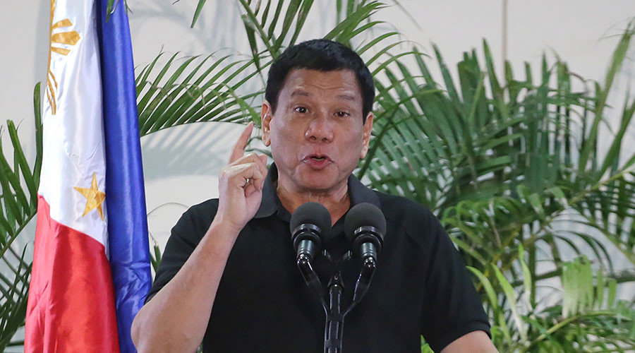 Philippines President Rodrigo Duterte