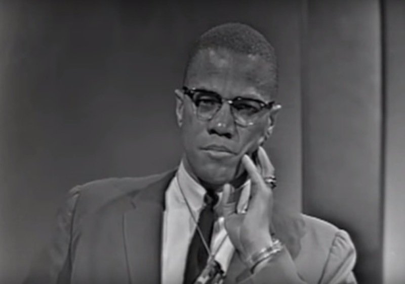 Click to enlarge Malcolm X