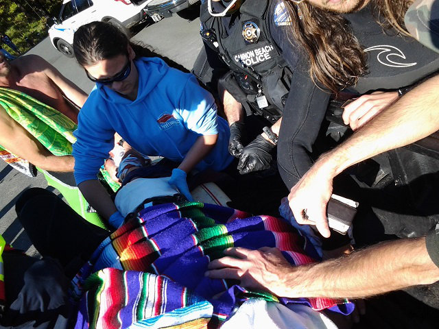 29-year-old Joseph Tanner was bitten by a shark at Indian Beach in the Ecola State Park on October 10, 2016. 