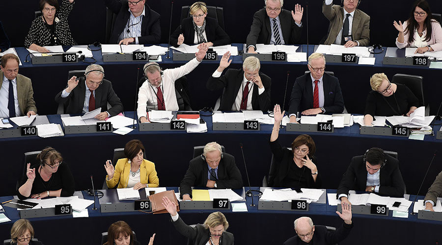 Click to enlarge EU Parliament