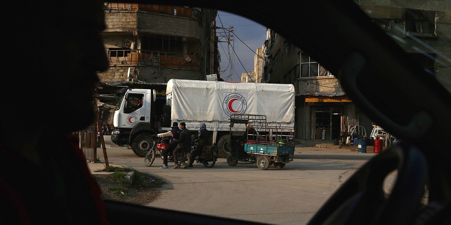Click to enlarge humanitarian aid syria