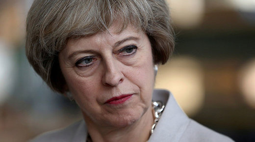 Britain's Prime Minister Theresa May. 