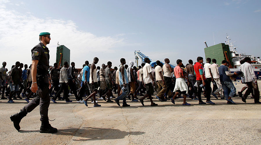 Migrants in Italy