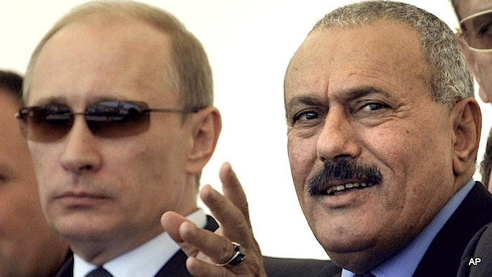 Putin and Saleh