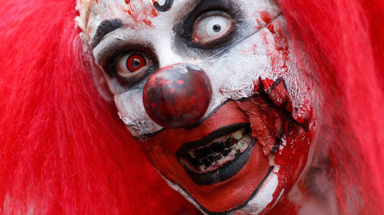 creepy killer clown