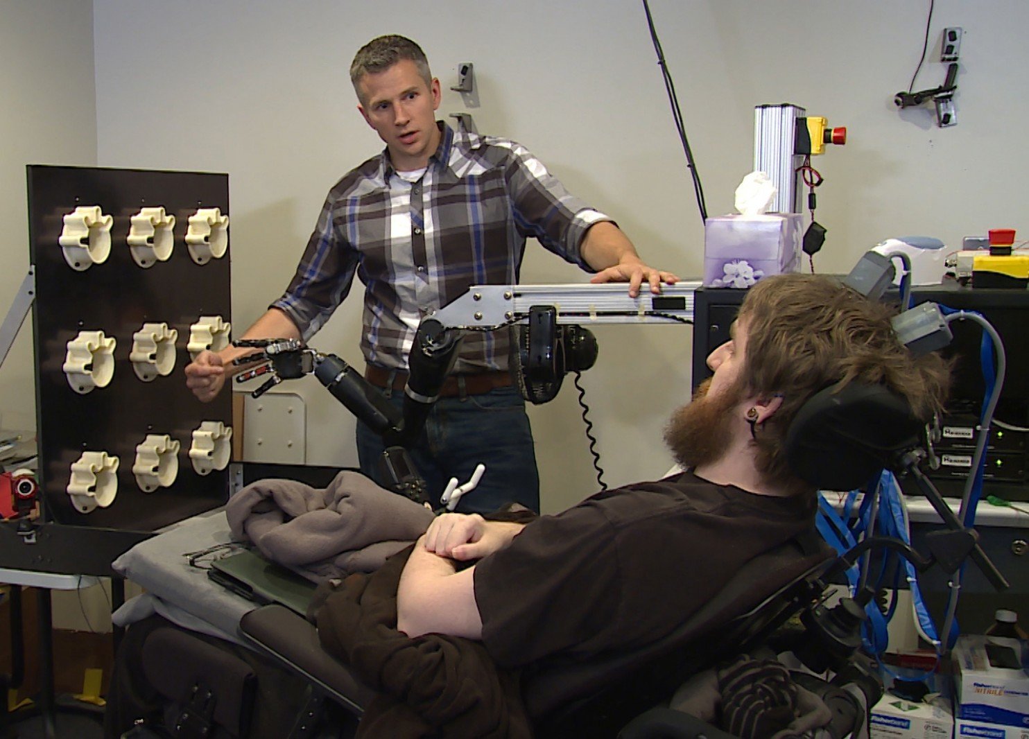 Click to enlarge robotic arm