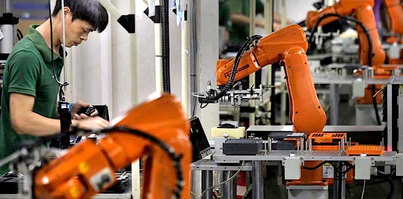 Robots and worker