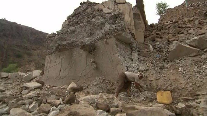 Click to enlarge bombs in yemen
