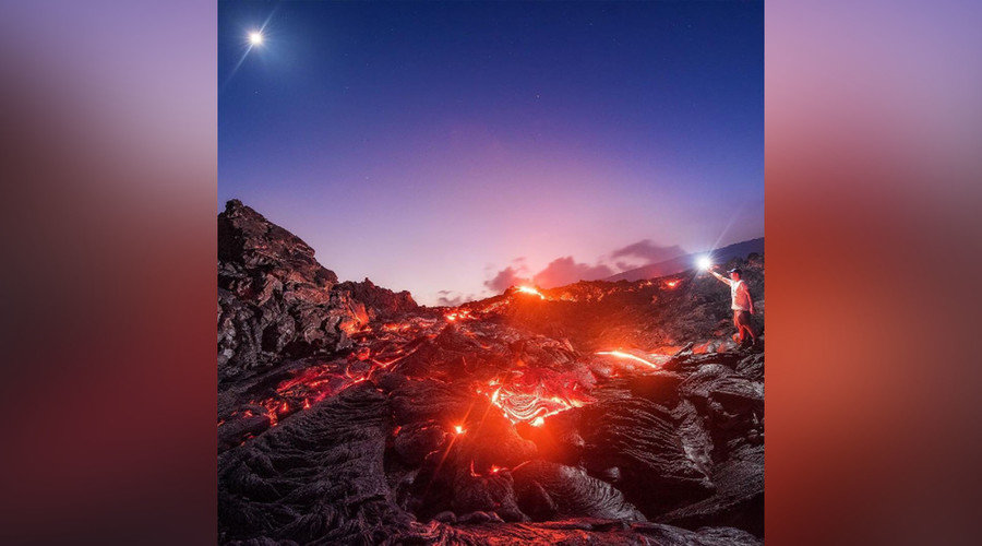 Hawaii volcano eruption