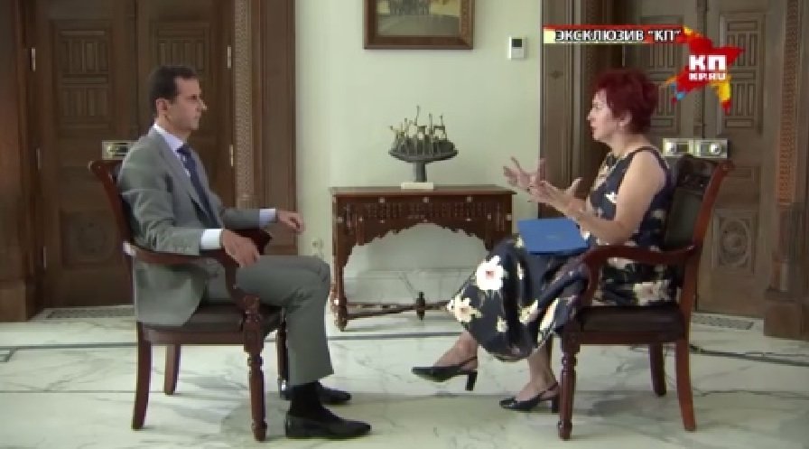 Click to enlarge Al Assad Interview