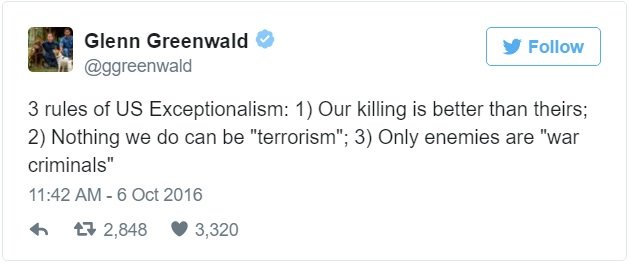 Glen Greenwald tweet