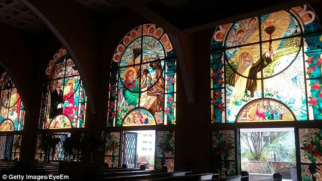 Click to enlarge stained glass windows