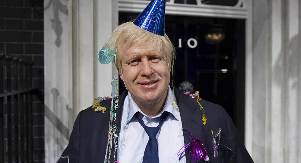 Clown Boris Johnson