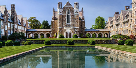 Click to enlarge college campus
