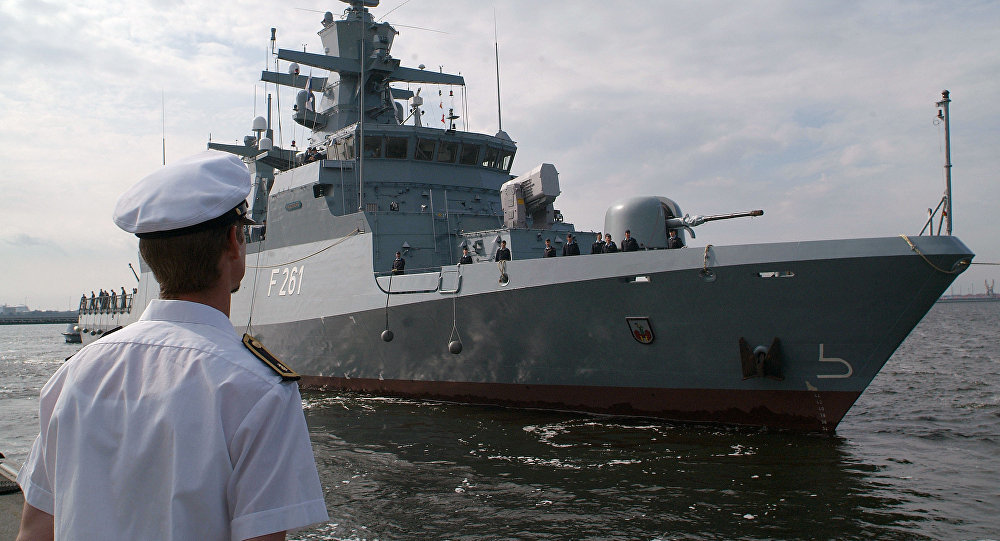 German corvette ship
