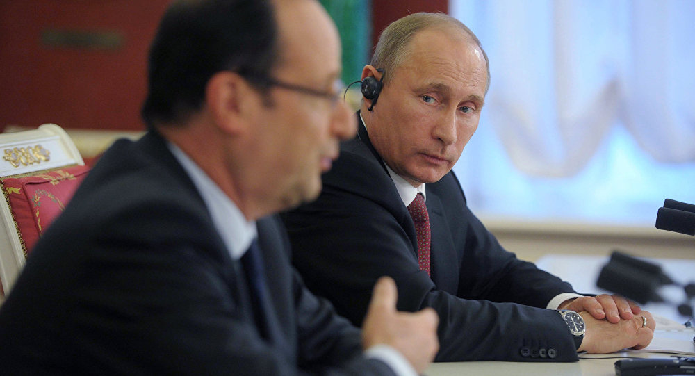 Hollande and Putin