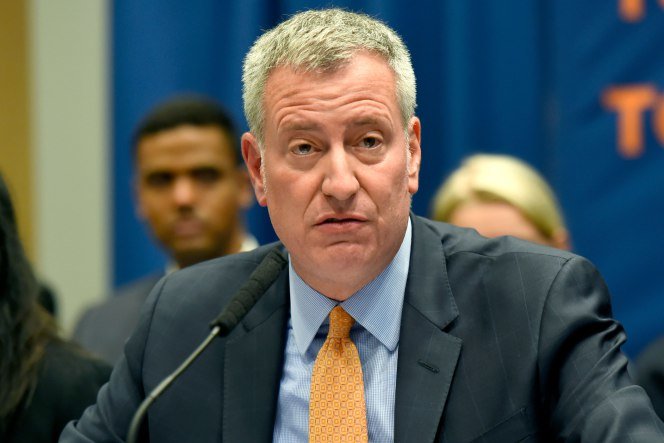 Click to enlarge Bill de Blasio