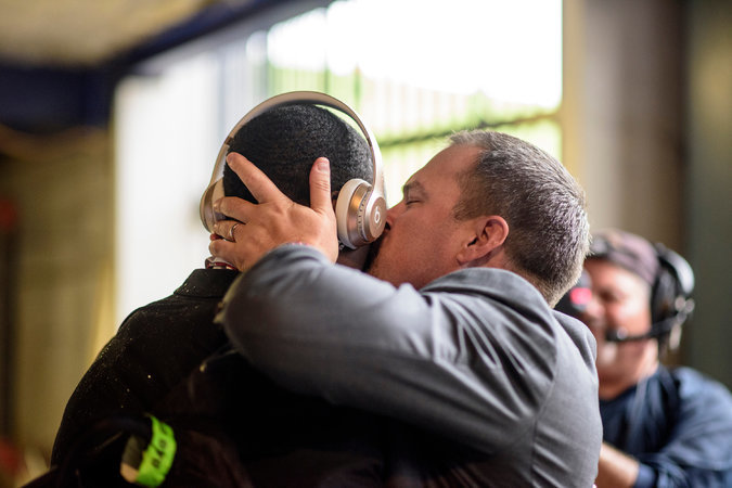 Herman kissing