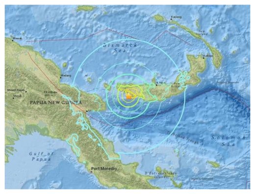 Papua New Guinea Earthquake