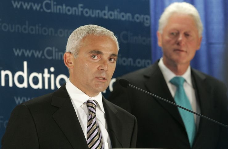 frank gisutra and bill clinton
