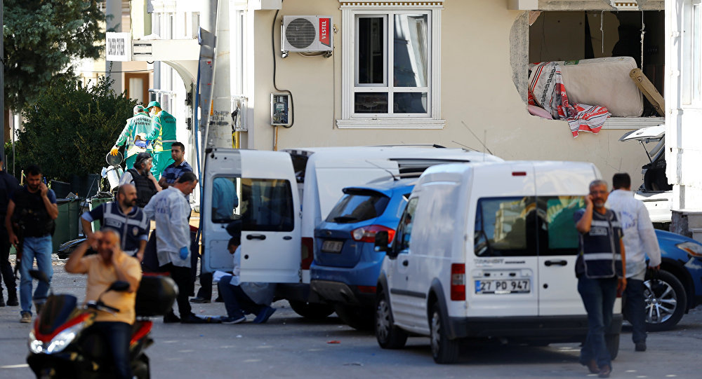 suicide bomb Gaziantep Turkey
