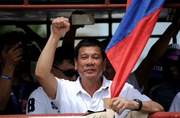 Click to enlarge President Duterte