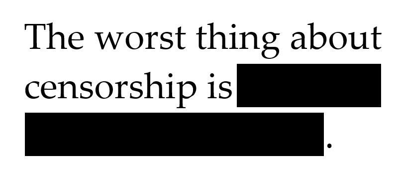 censorship