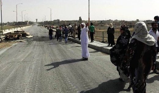 fleeing mosul