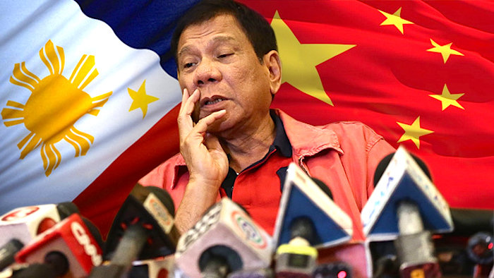 Duterte w flags
