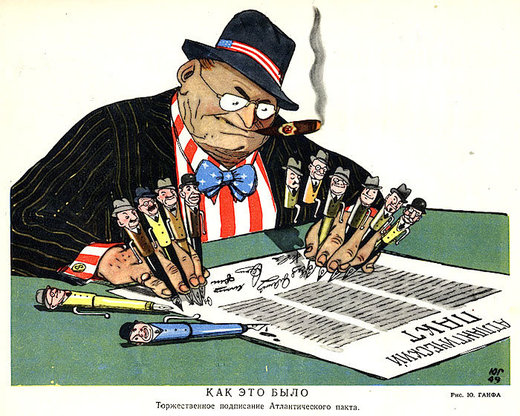 NATO allies cartoon