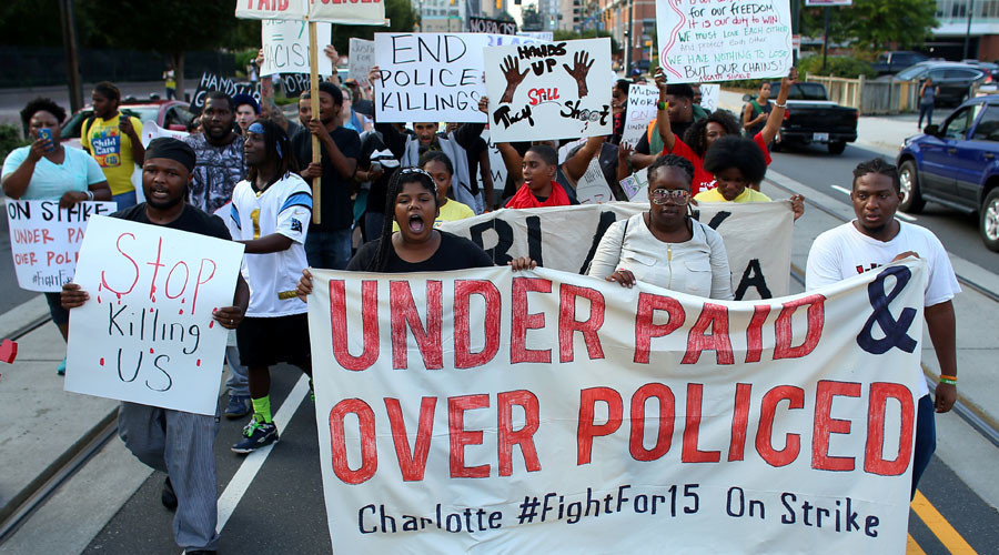 Keith Scott in Charlotte, North Carolina