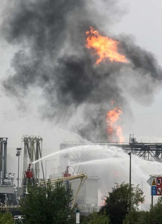 BASF fire