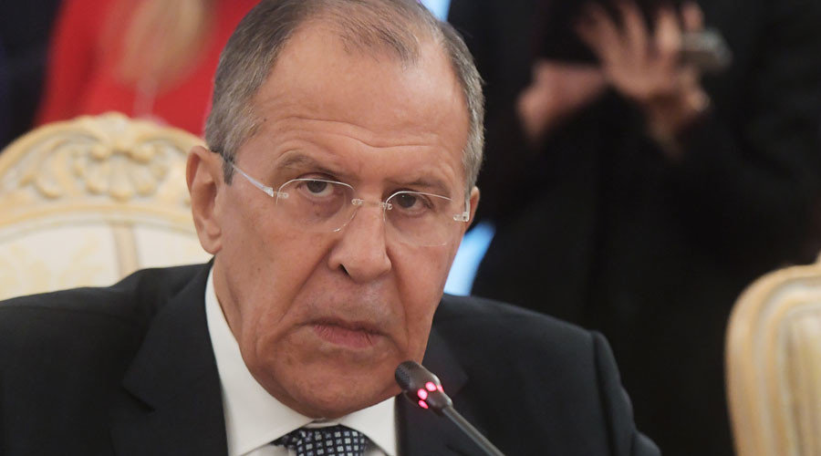 Russian Foreign Minister Sergei Lavrov 