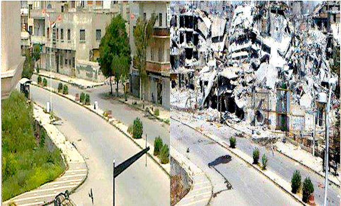 Homs: Before and After