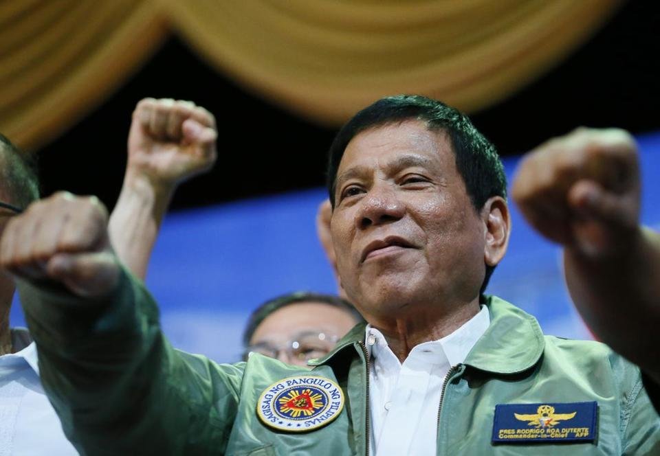 Philippine President Rodrigo Duterte