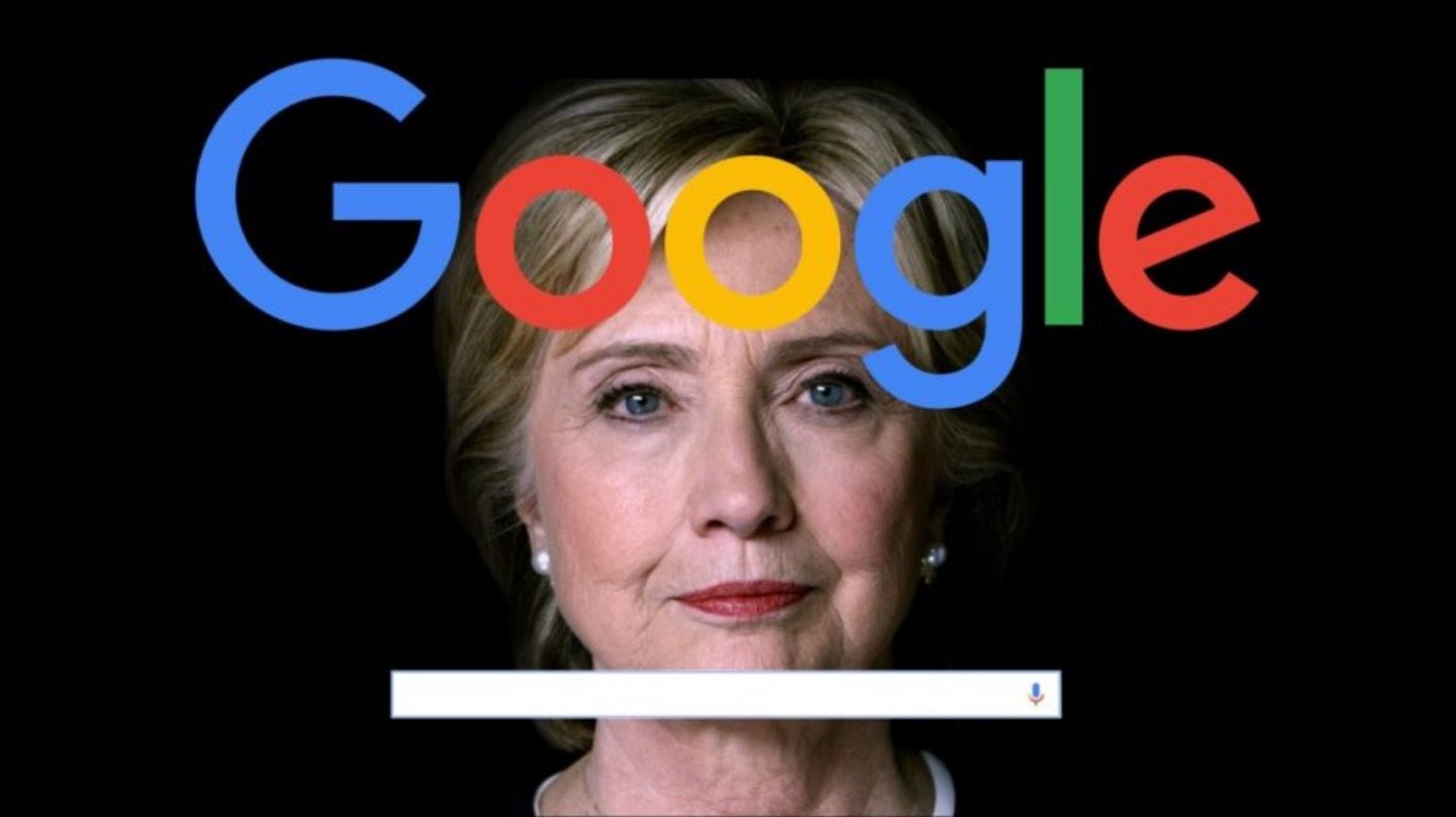 Click to enlarge Google Hillary