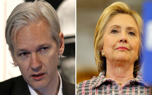 Assange and Clinton