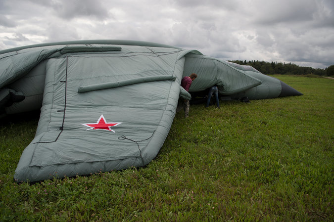 Click to enlarge Russian inflatable jet 2