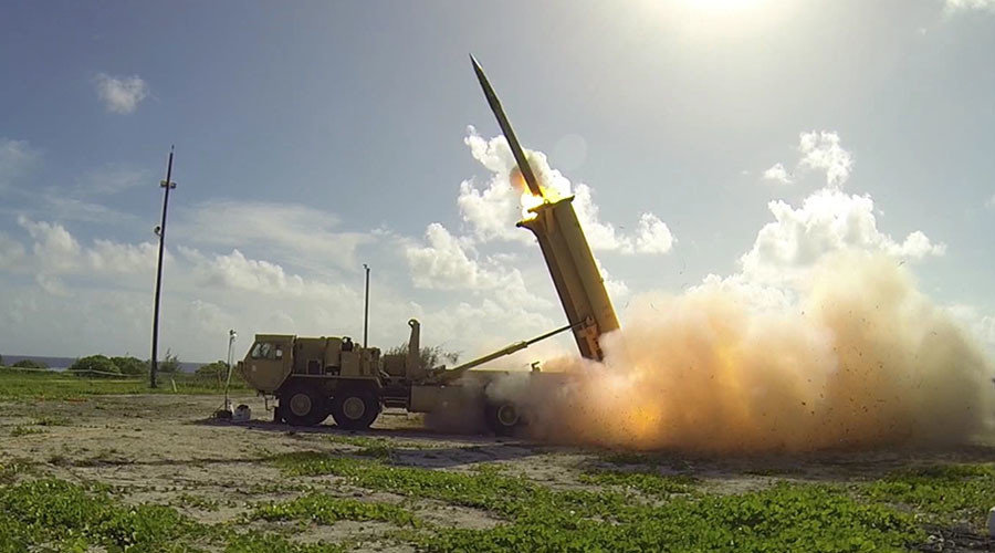 High Altitude Area Defense (THAAD) interceptor