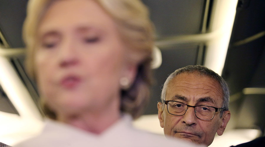 Click to enlarge Clinton and Podesta